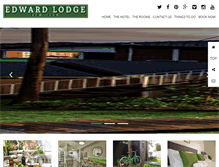 Tablet Screenshot of edwardlodge.com.au